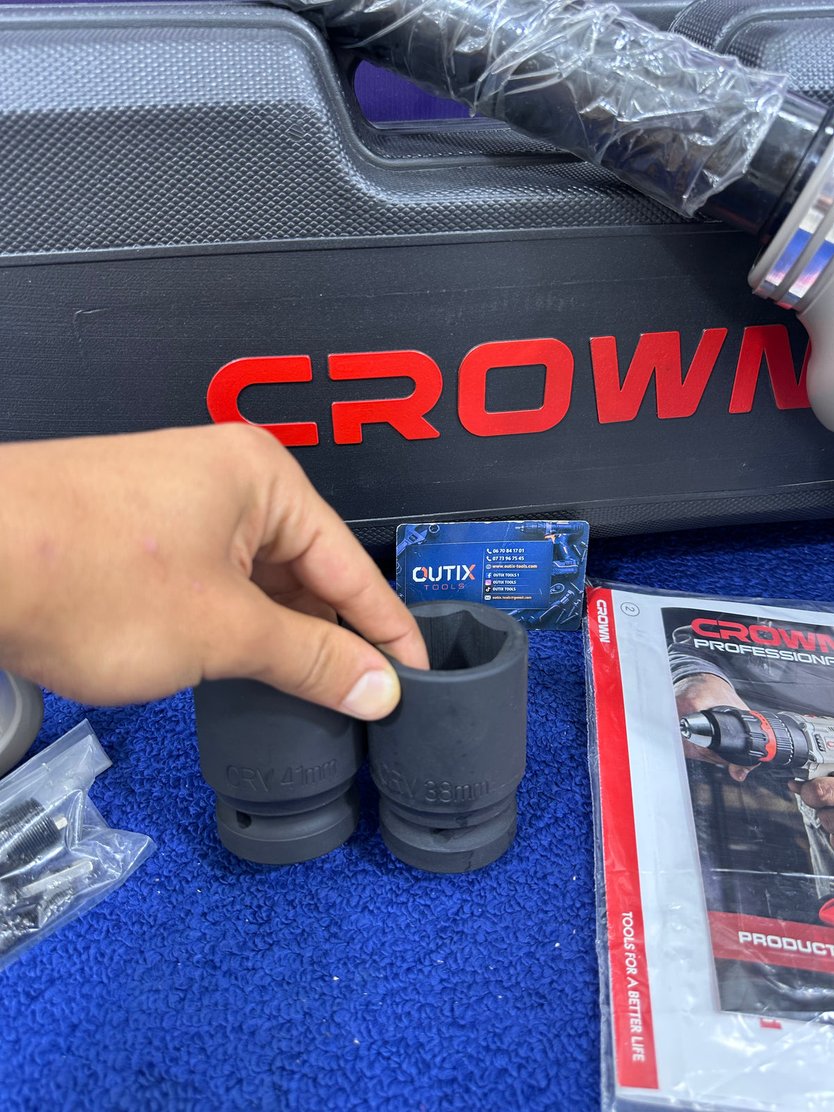 CLE CHOC PNEUMATIQUE 3200 N.M CROWN