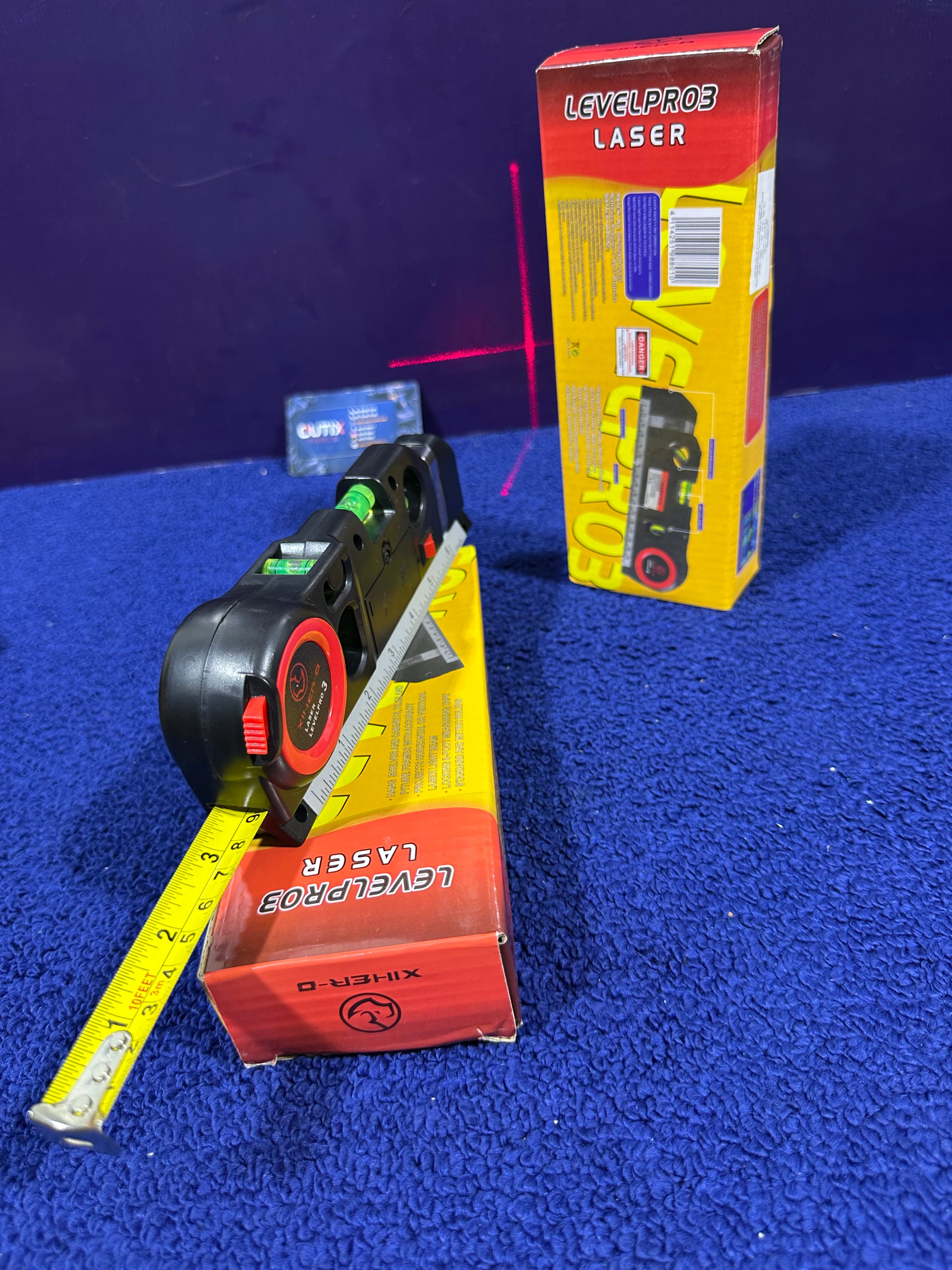 Niveau laser 4en1