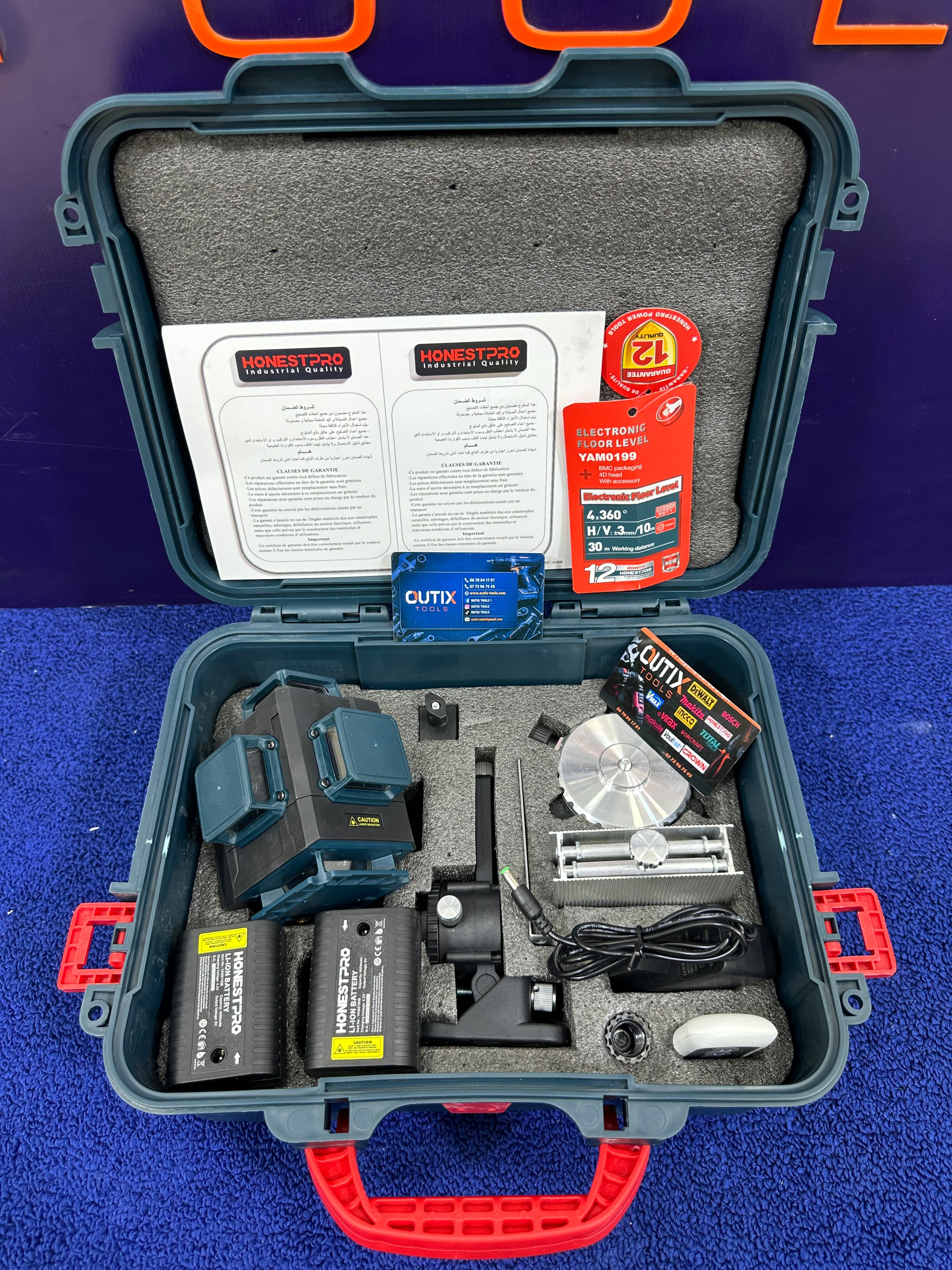 Niveau laser HONEST PRO 4D-16ligne