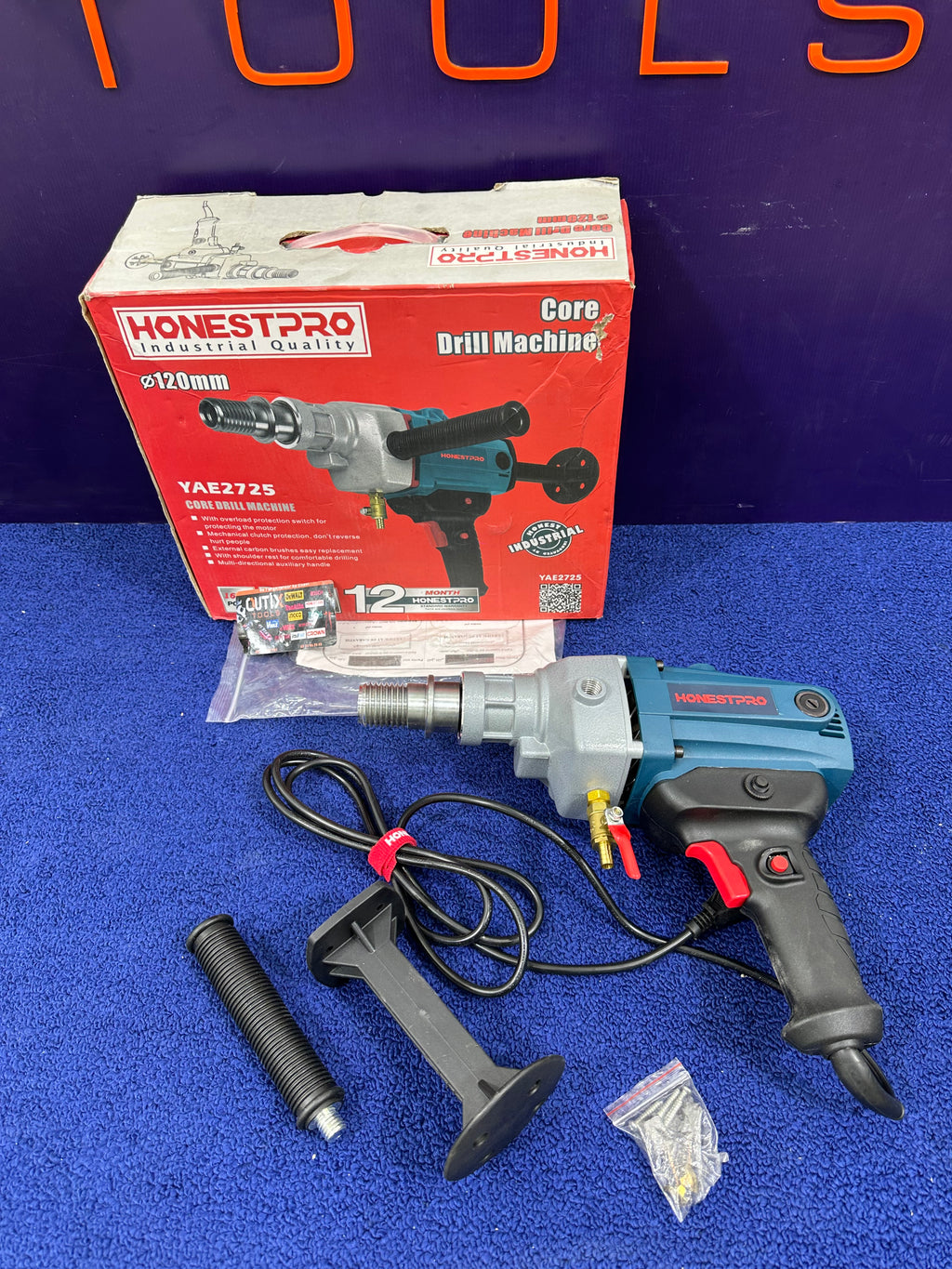 Carotteuse HONEST PRO 1600watt 120mm