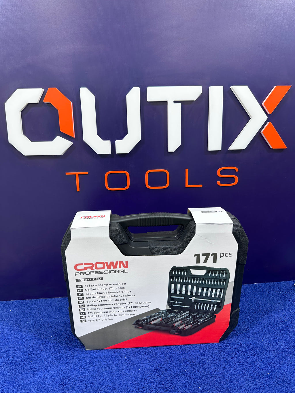 Crown-Caisse à outils 171 Pièces