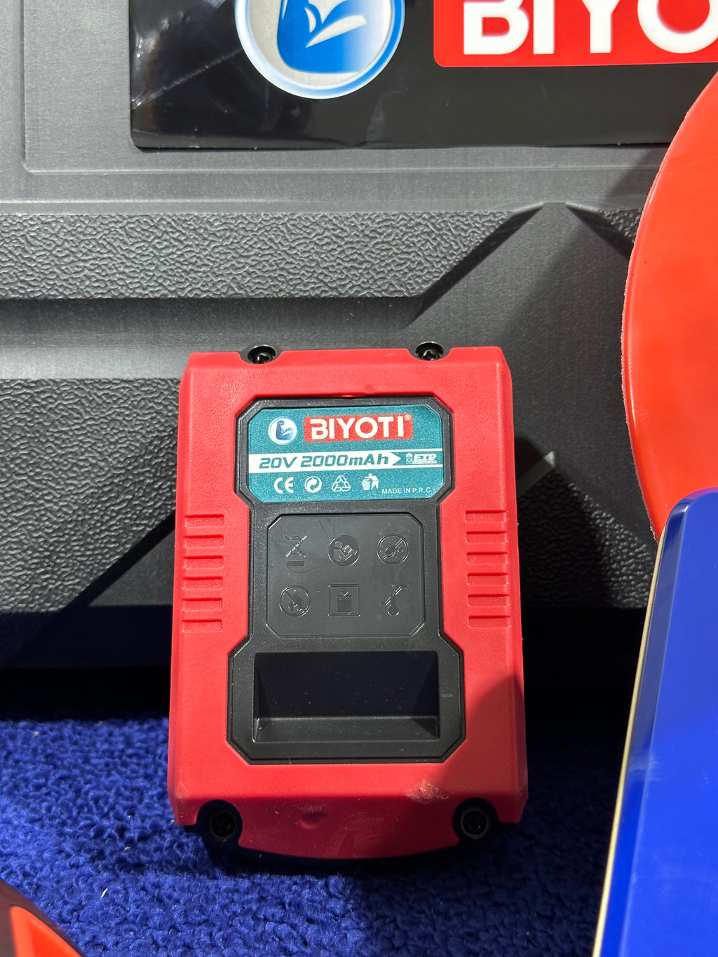Pompe à Graisse BIYOTI Double Battrie 20V2AH