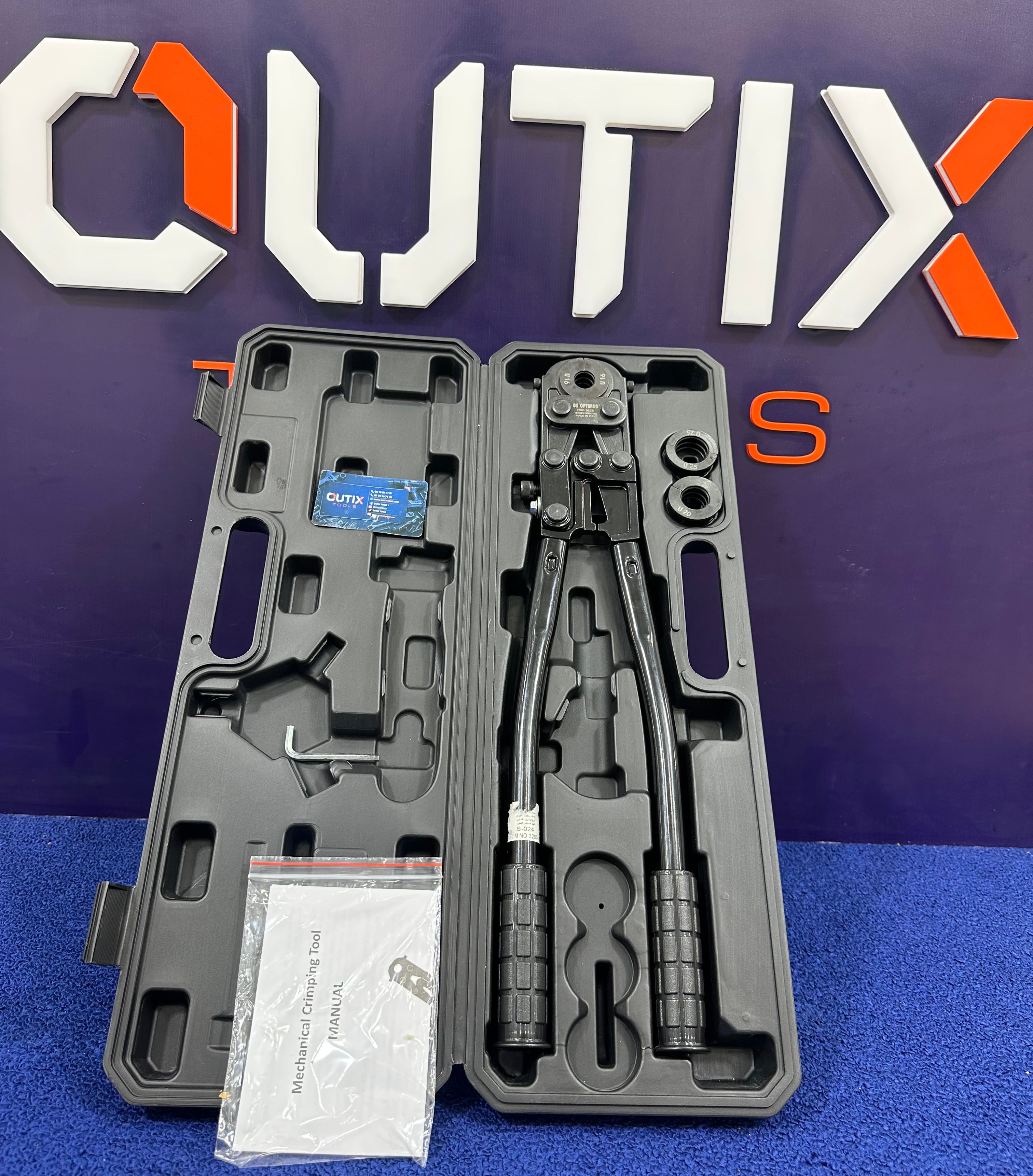 Pince à sertir multicouche GS OPTIMUS 16/20/25