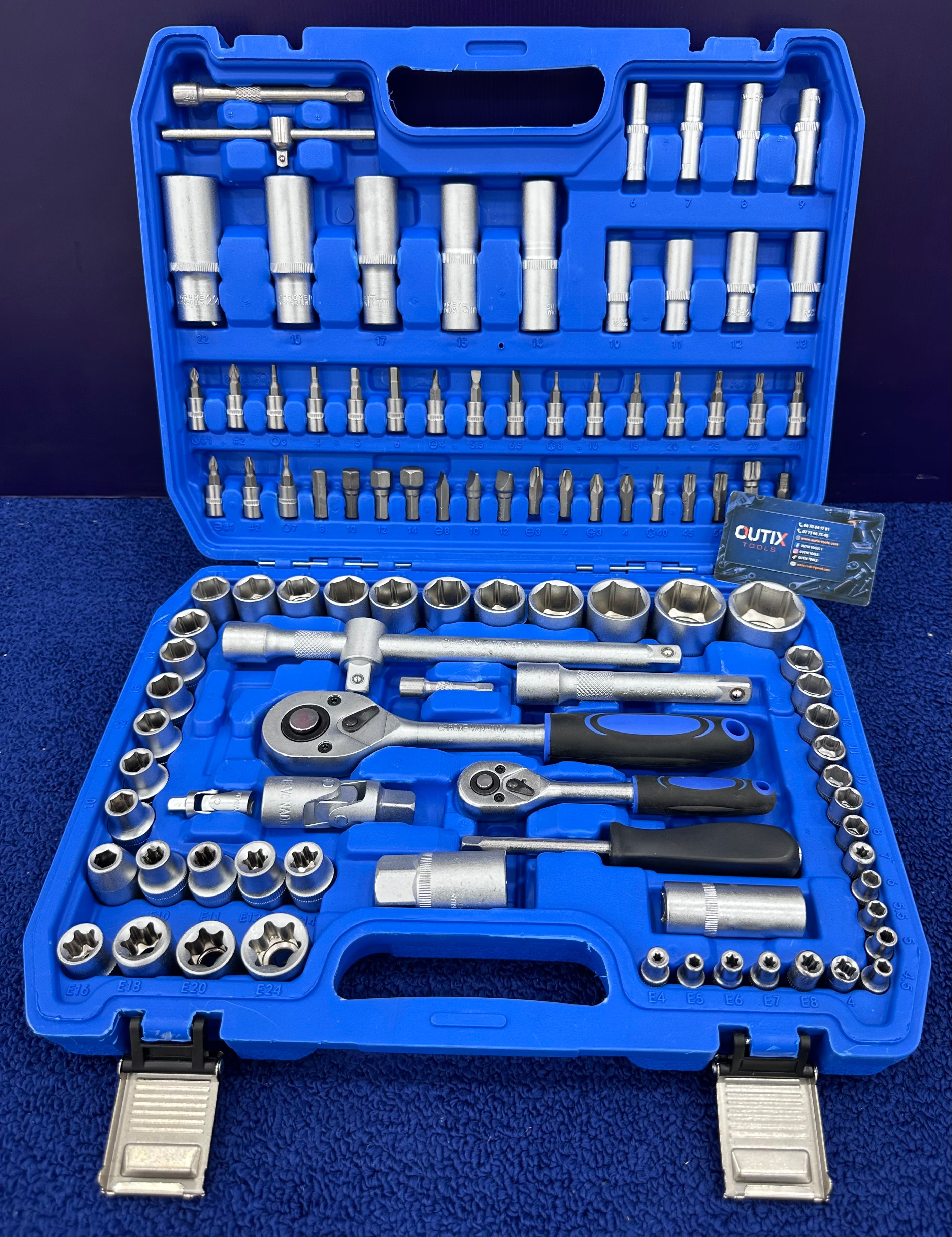 Caisse à outils 108 Pièces CRV