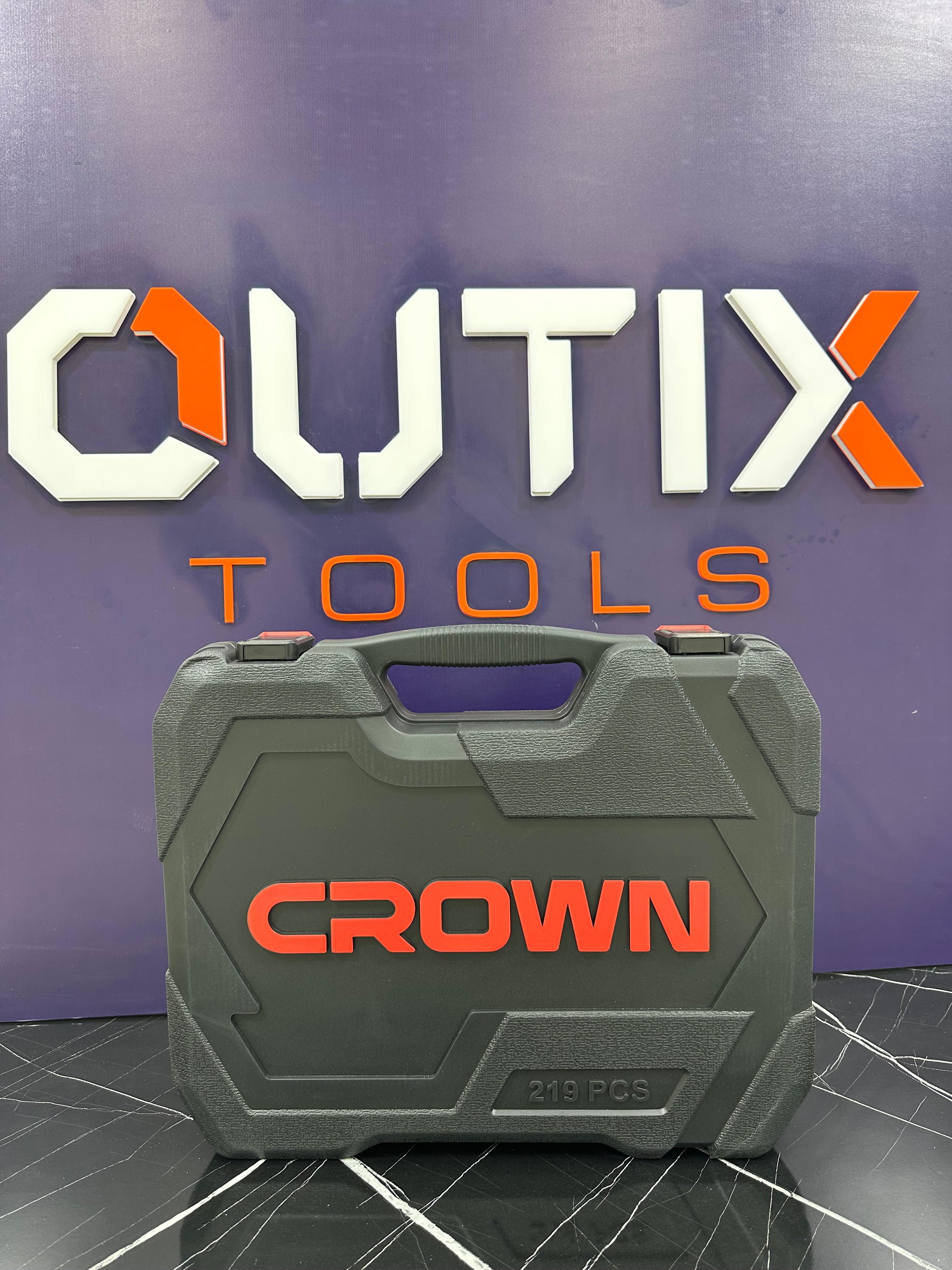 Crown-Caisse à outils 219Pcs