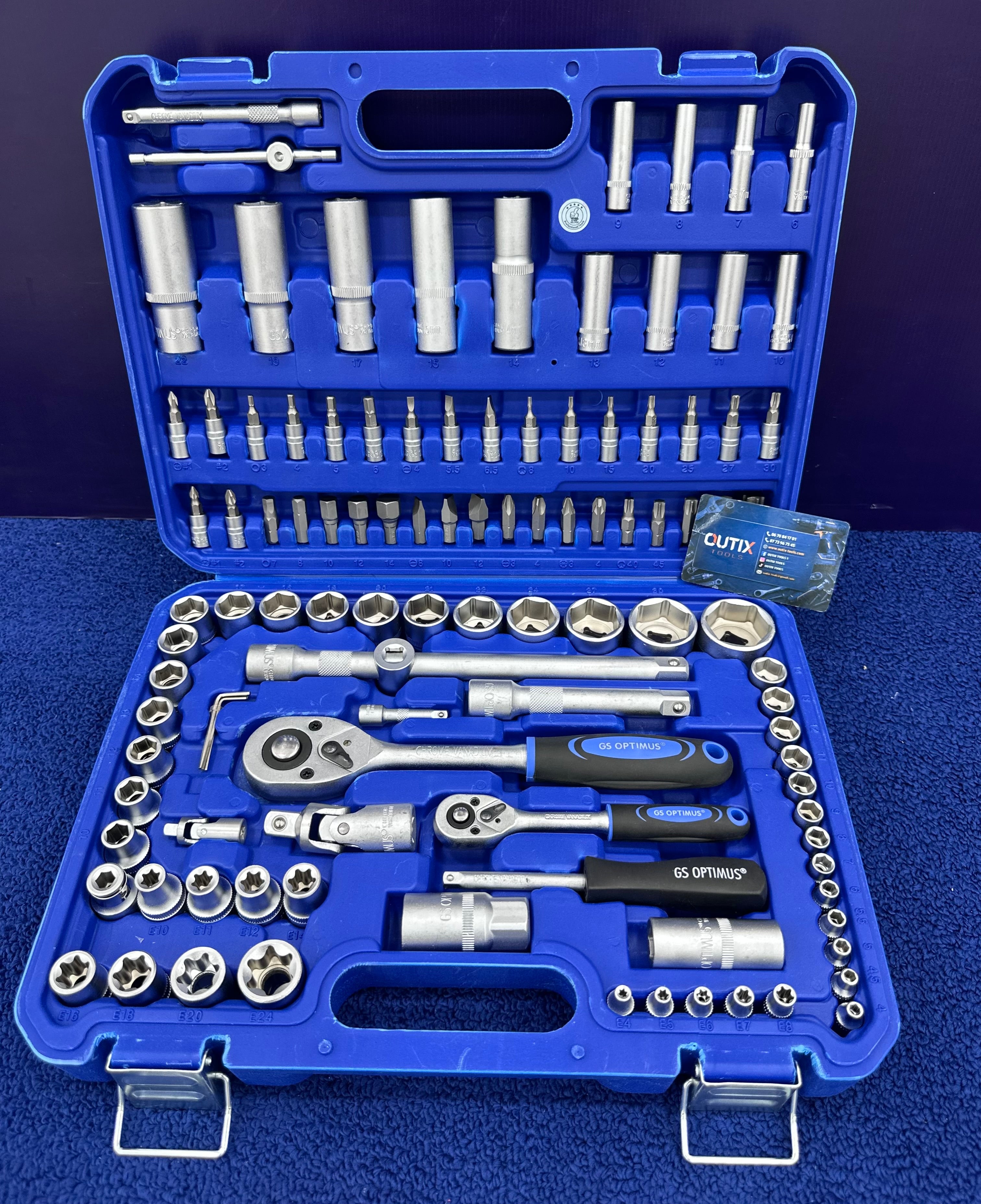 Caisse à outils 108 Pièces CRV