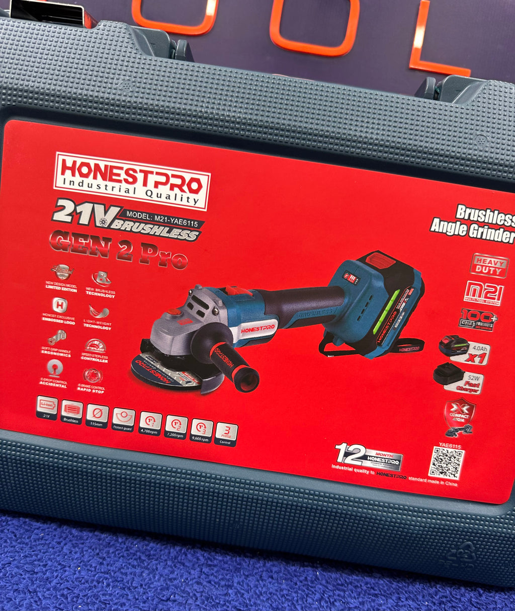 Meuleuse à batterie                  HONEST PRO YAE6115
